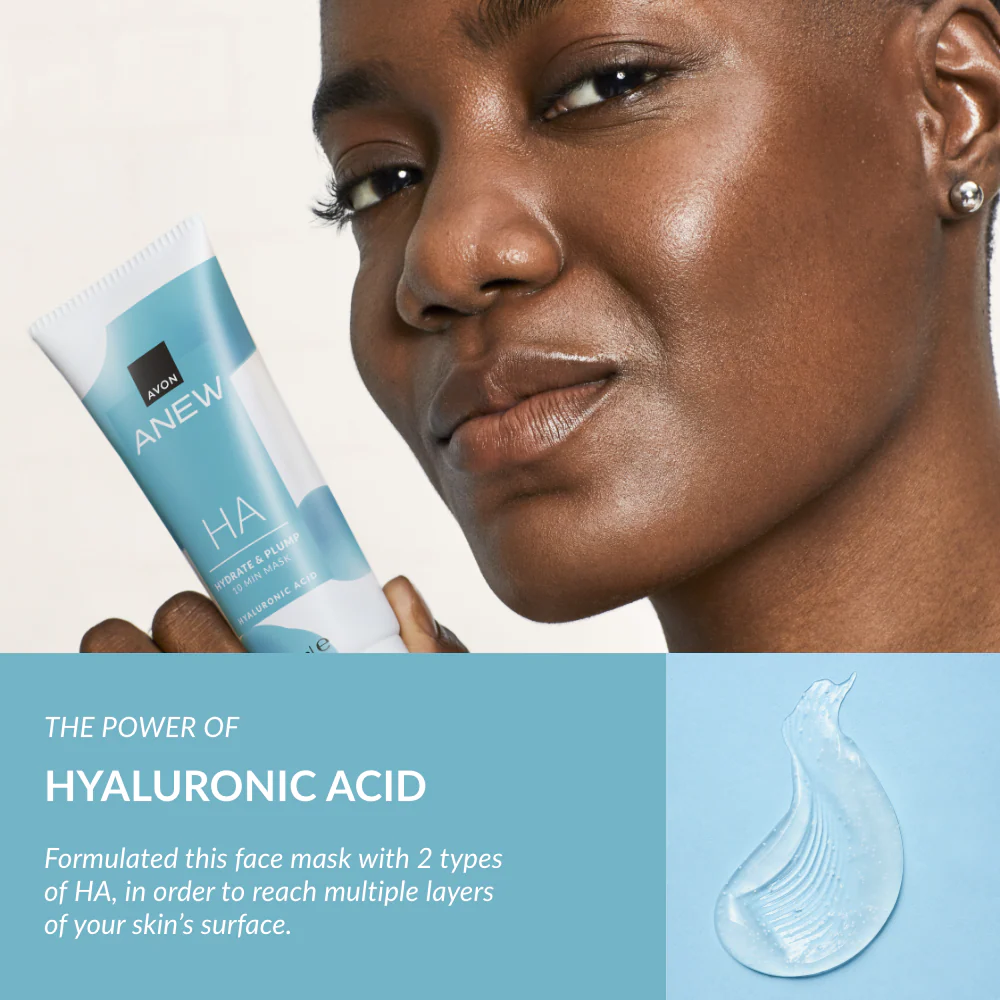 Anew HA Hydrate and Plump 10 Min Mask - 75ml - Image 3