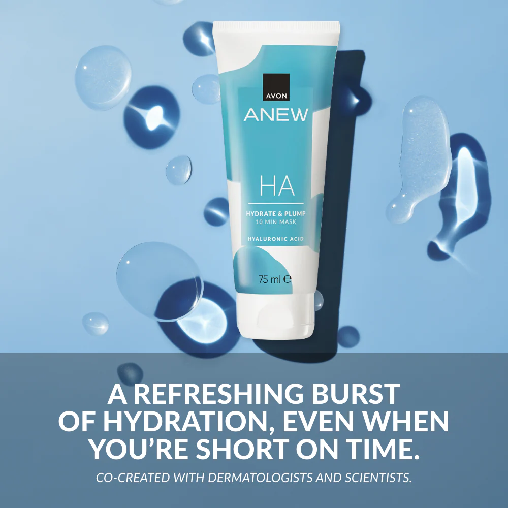 Anew HA Hydrate and Plump 10 Min Mask - 75ml - Image 4