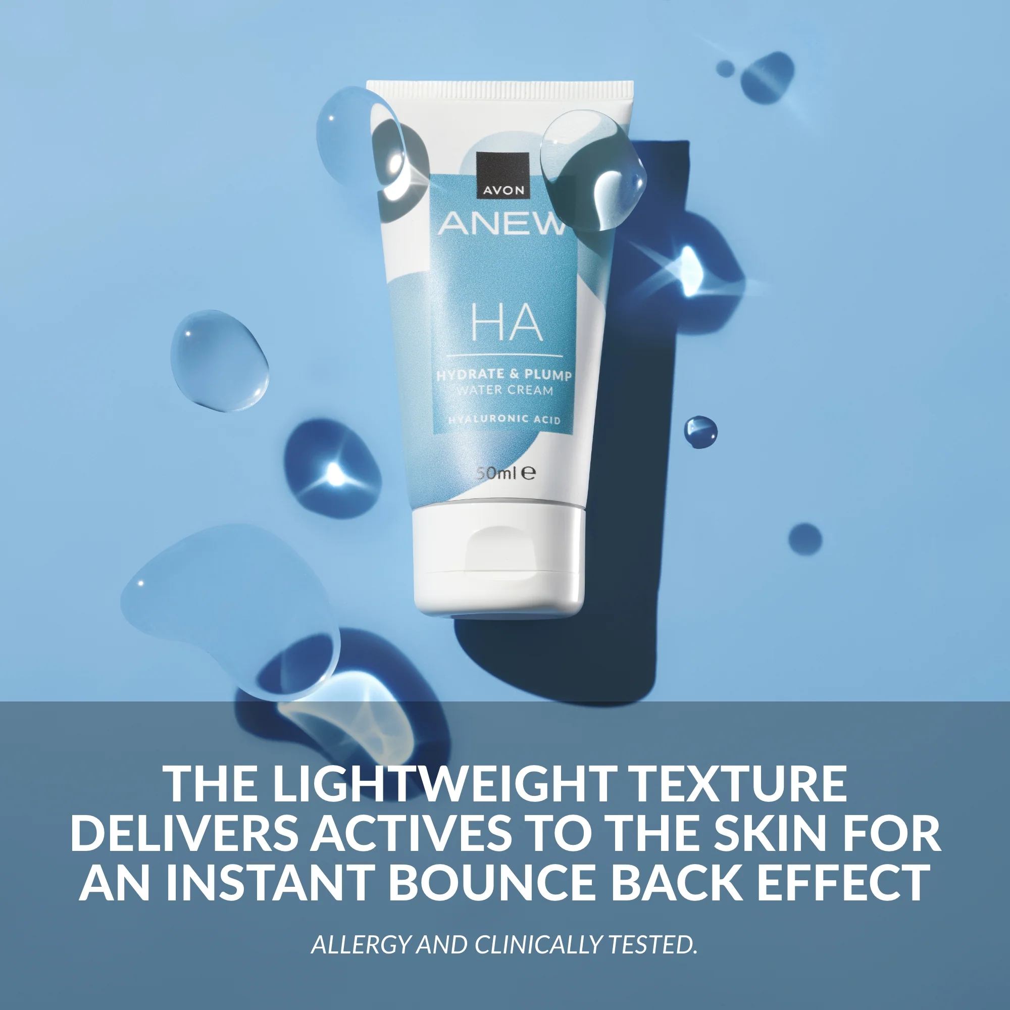 Anew HA Hydrate & Plump Water Cream - 50ml - Image 3