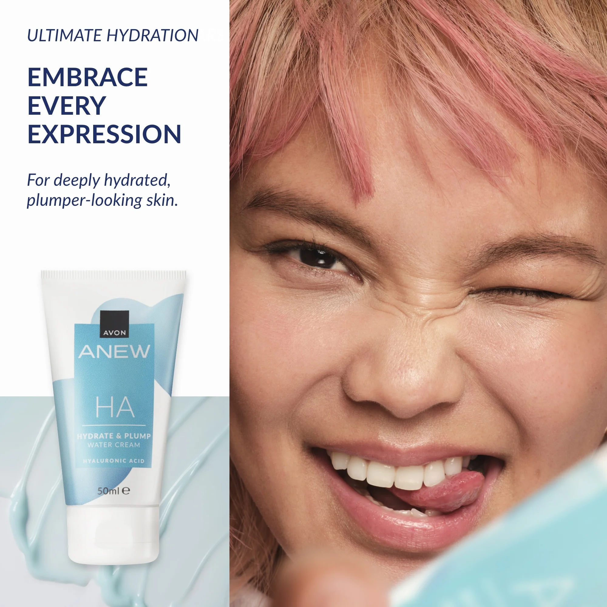 Anew HA Hydrate & Plump Water Cream - 50ml - Image 4