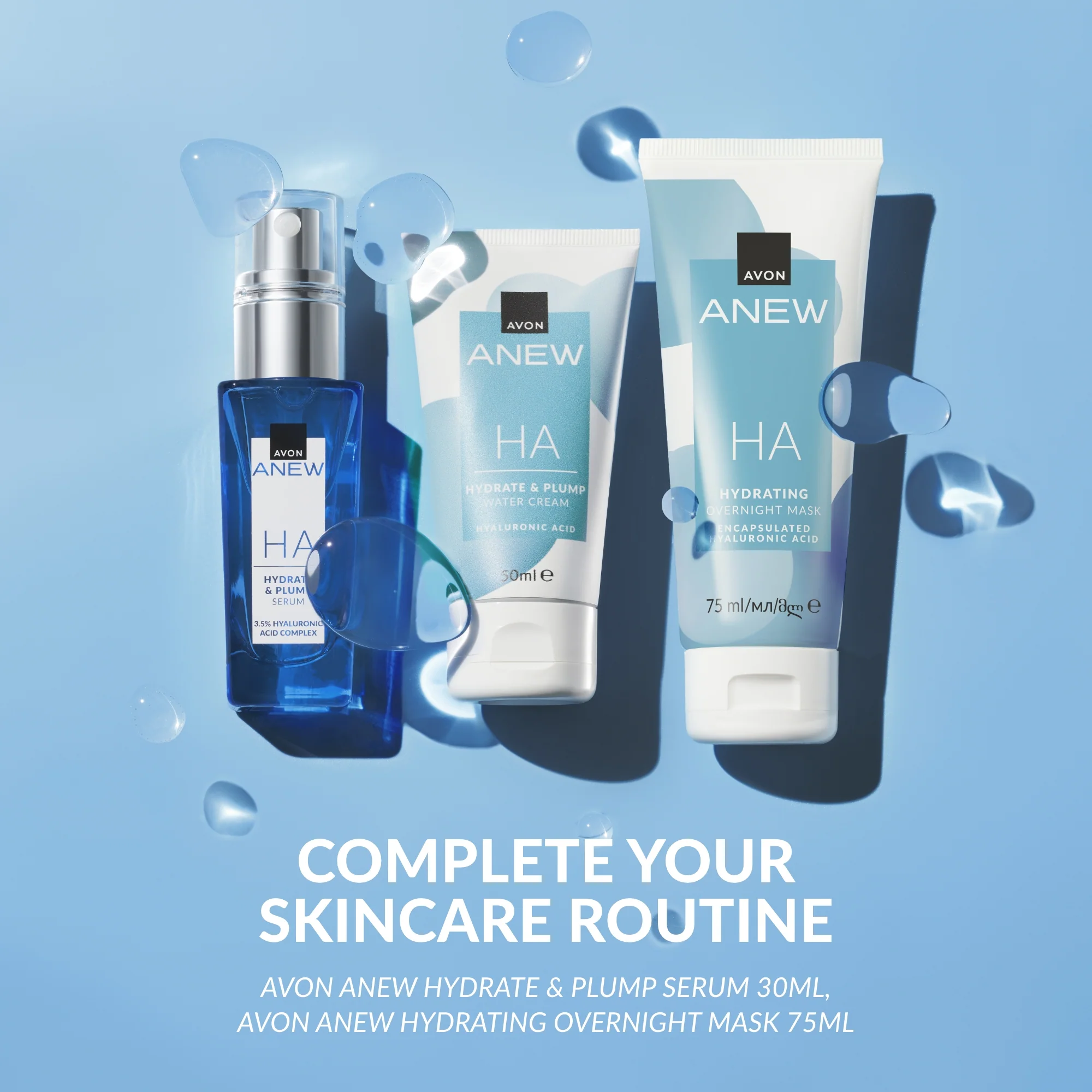 Anew HA Hydrate & Plump Water Cream - 50ml - Image 6