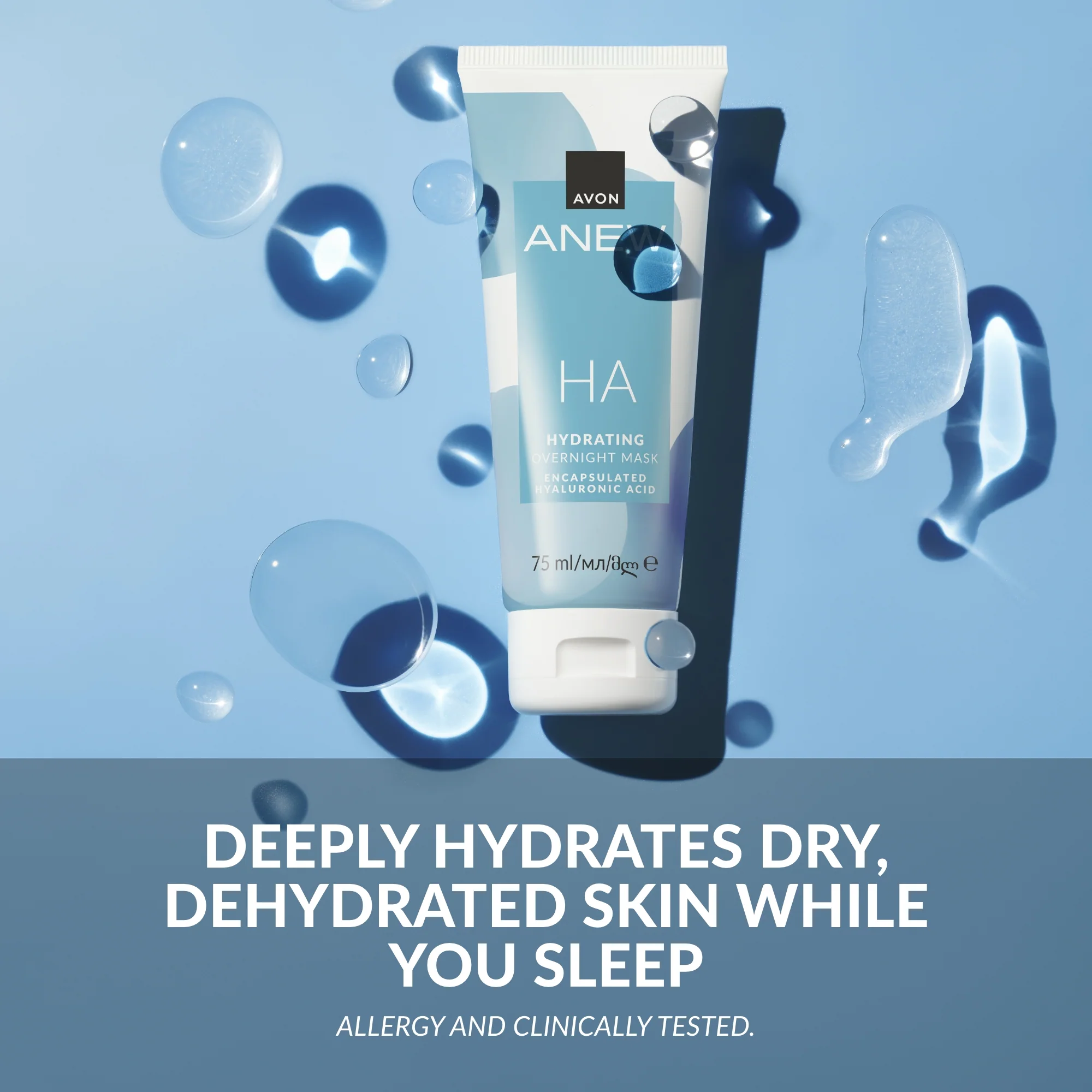 Anew HA Hydrating Overnight Mask - 75ml - Image 3