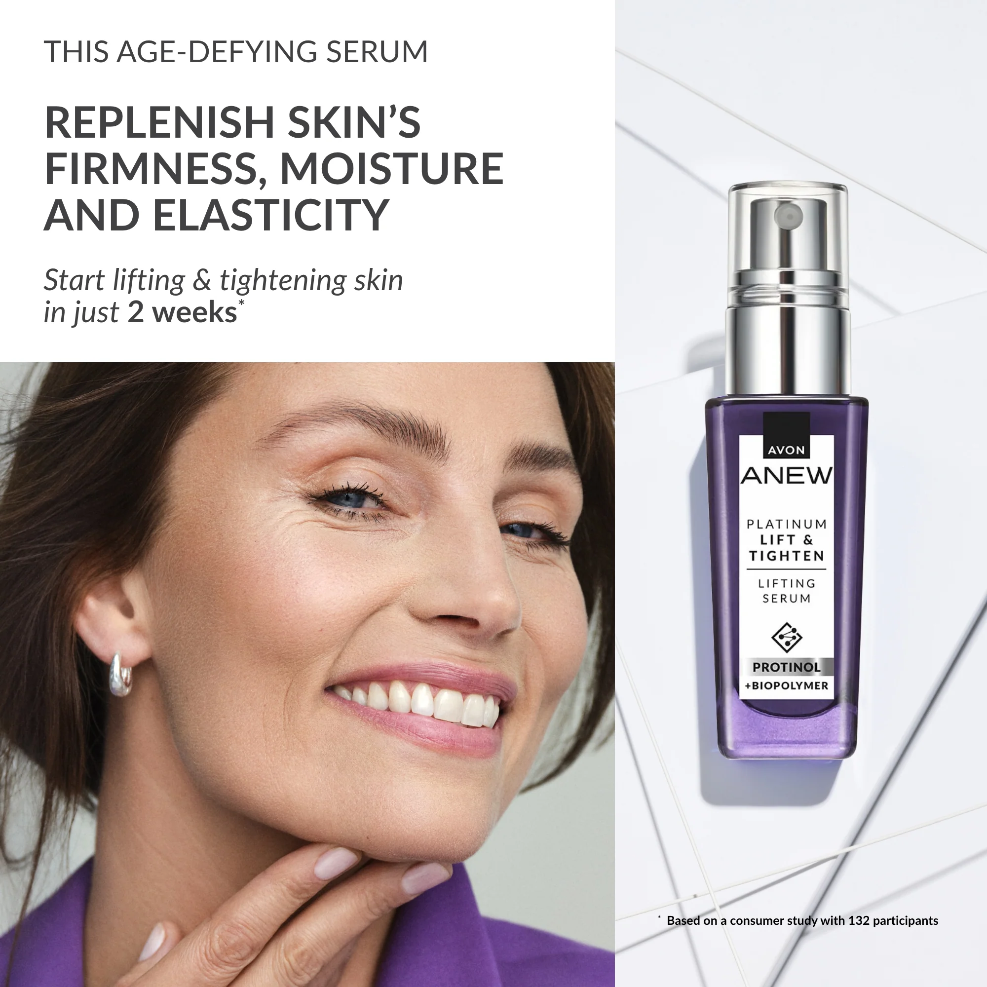 Anew Platinum Lift & Tighten Lifting Serum - 30ml - Image 3