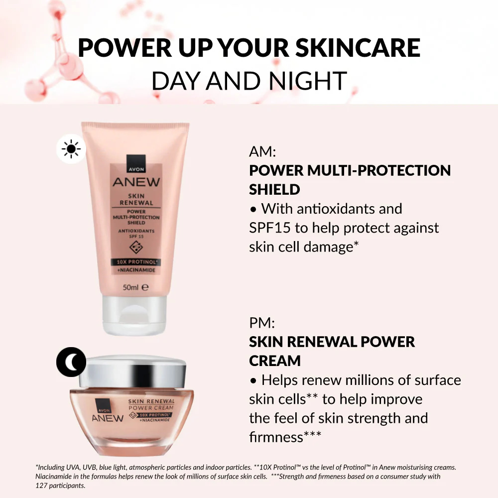 Anew Skin Renewal Power Multi-Protection Shield Day Cream SPF15 - 50 ml - Image 6