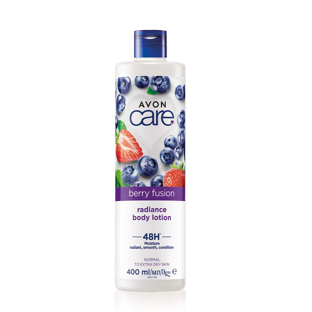 Avon Care Berry Fusion Radiance Body Lotion - 400ml - Image 2