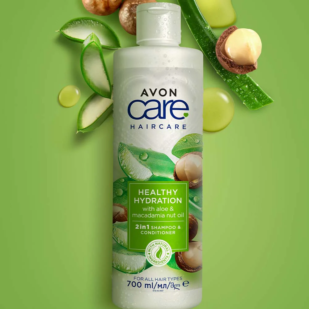 Avon Care Healthy Hydration 2 in 1 Shampoo & Conditioner - Image 3