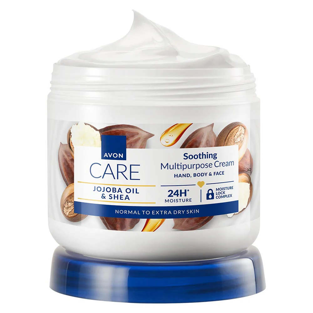 Avon Care Jojoba Oil & Shea Soothing Multipurpose Cream - 400ml