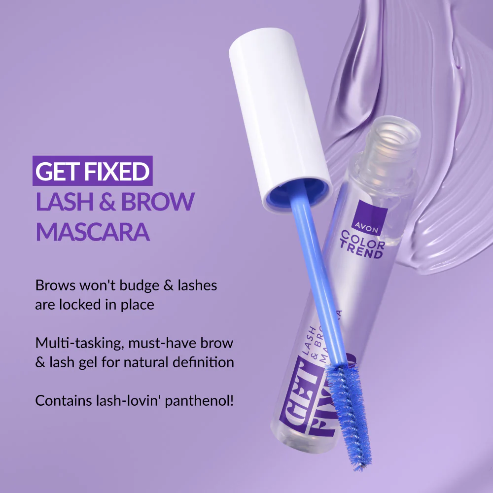 Color Trend Get Fixed Lash & Brow Mascara - Image 5