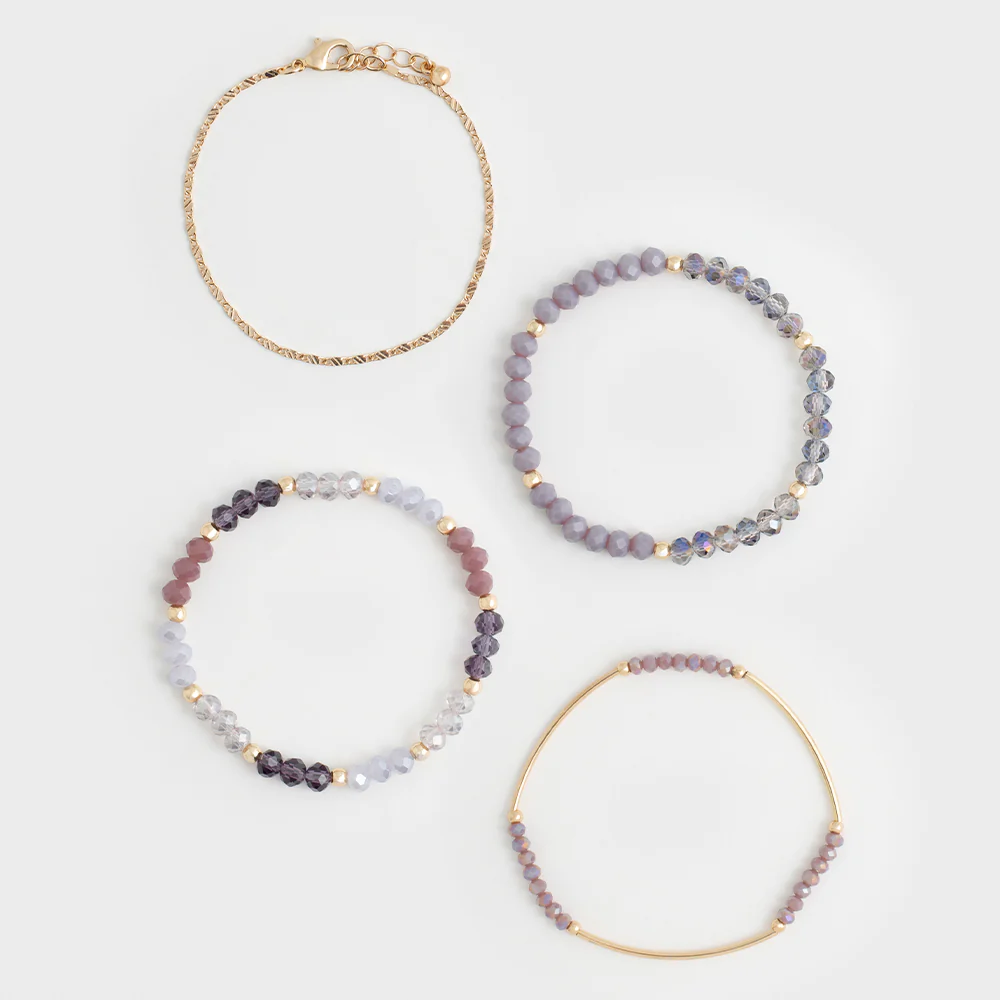 Fleur Stretch Bracelet Set - Image 2