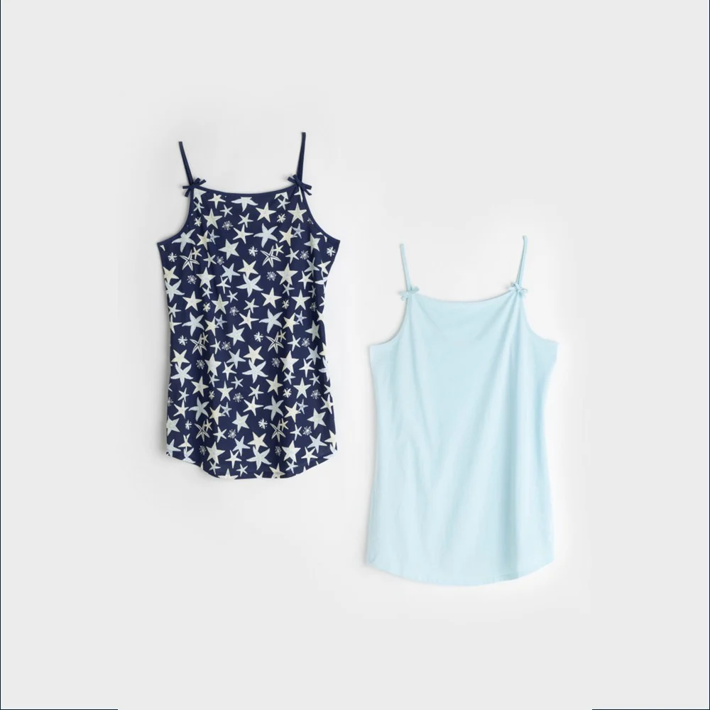 Floral Starfish 2-Piece Nightdress Set