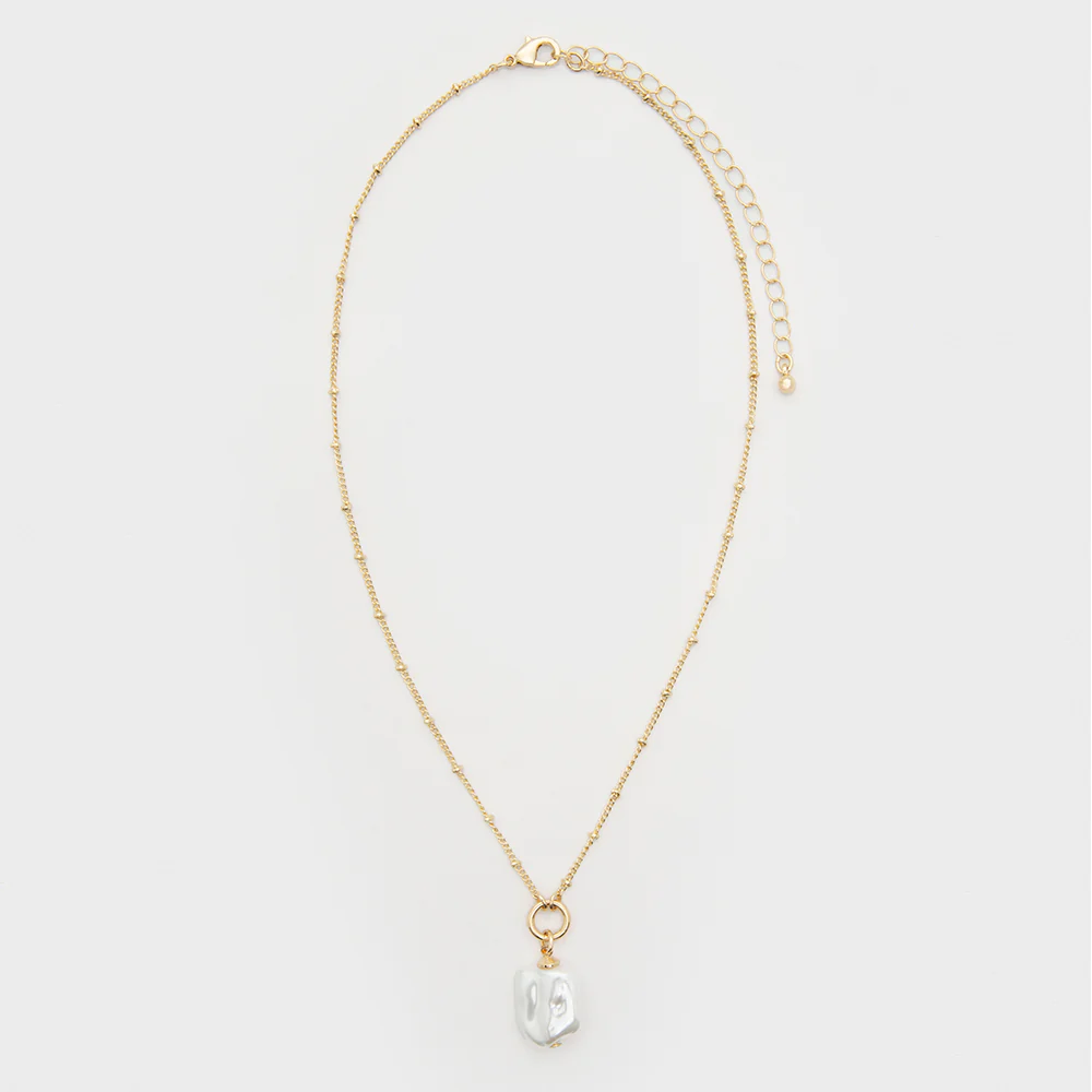 Gigi Faux-Pearl Necklace