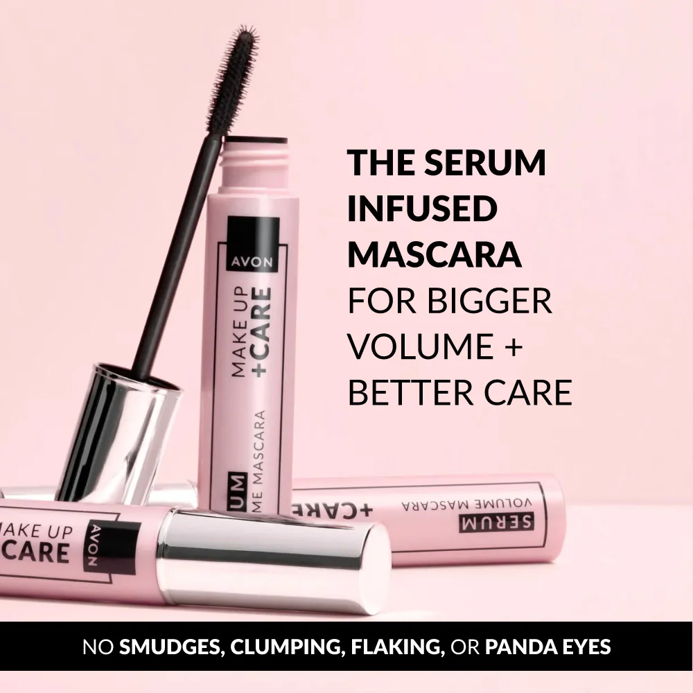 Make-up + Care Serum Volume Mascara - Image 4