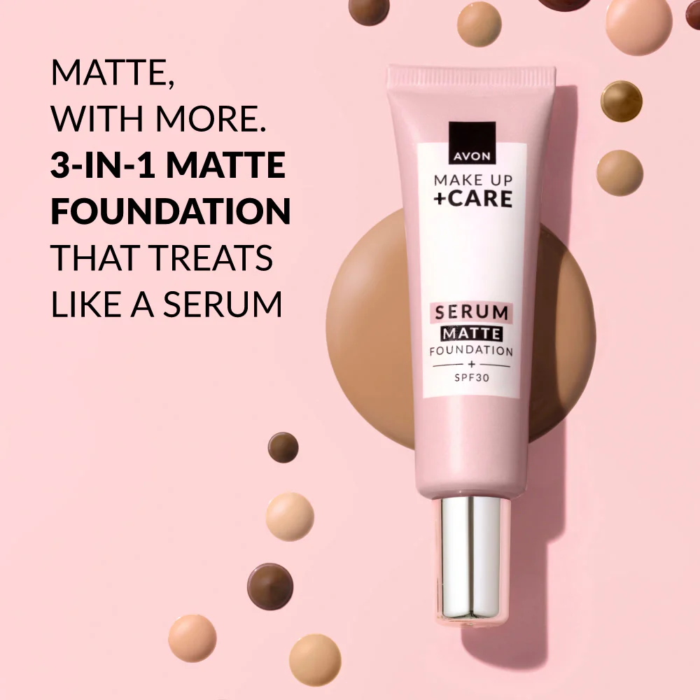 Make-up + Care Serum Matte Foundation - Image 4