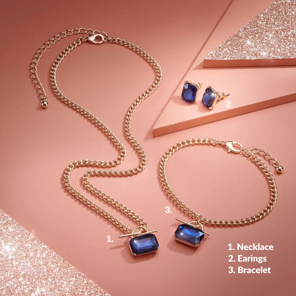Nisha 3-Piece Jewellery Set - Image 3