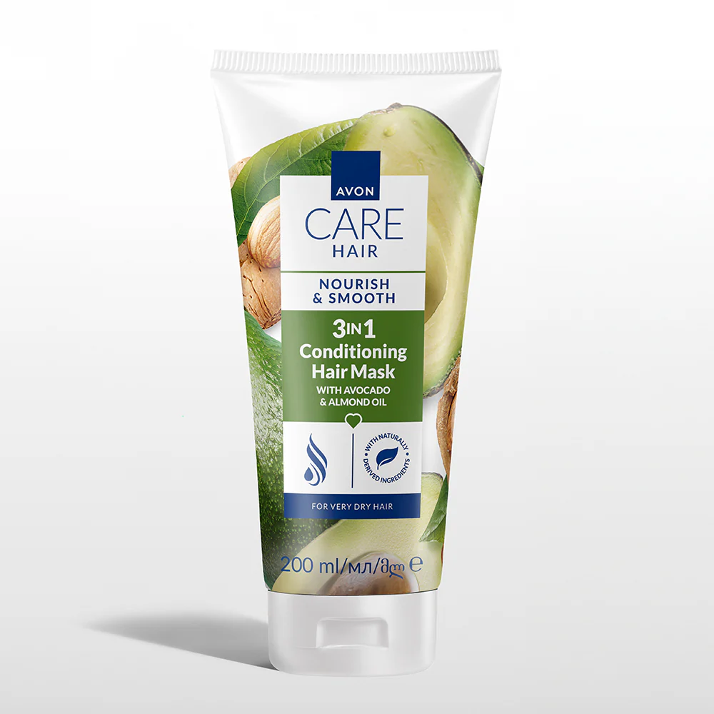 Nourish & Smooth 3-in-1 Conditioning Hair Mask - 200ml