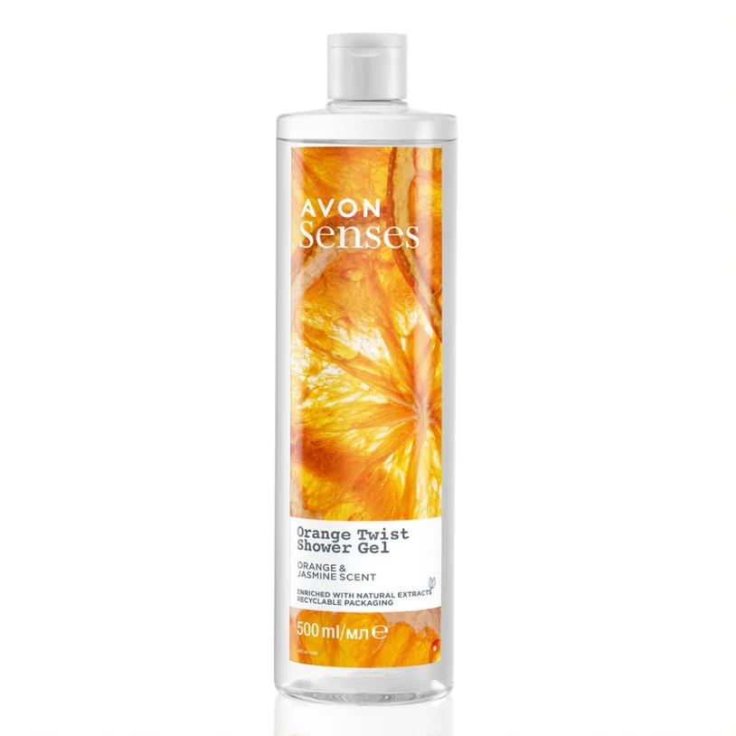 Orange & Jasmine Shower Gel - 500ml