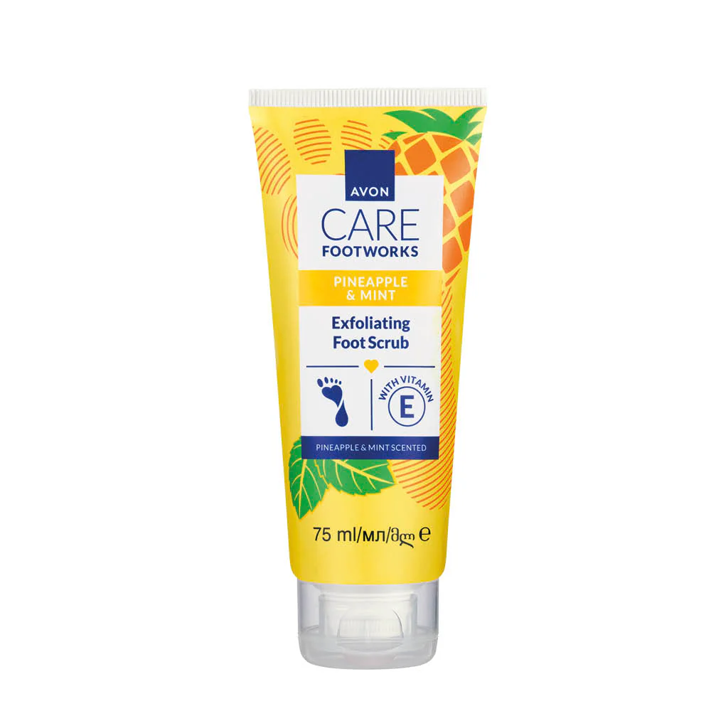 Pineapple & Mint Exfoliating Foot Scrub