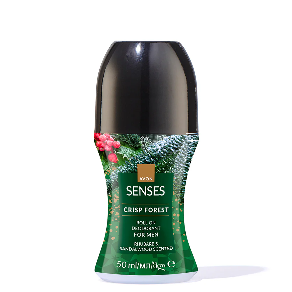 Senses Crisp Forest Roll-On Deodorant For Men - 50 ml