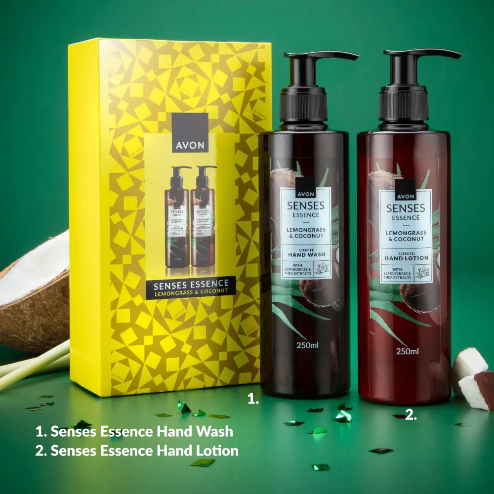 Senses Essence Lemongrass & Coconut Gift Set - Image 2