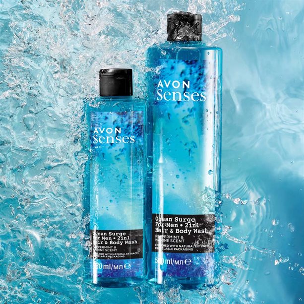Ocean Surge Hair & Body Wash - 500ml - Image 2