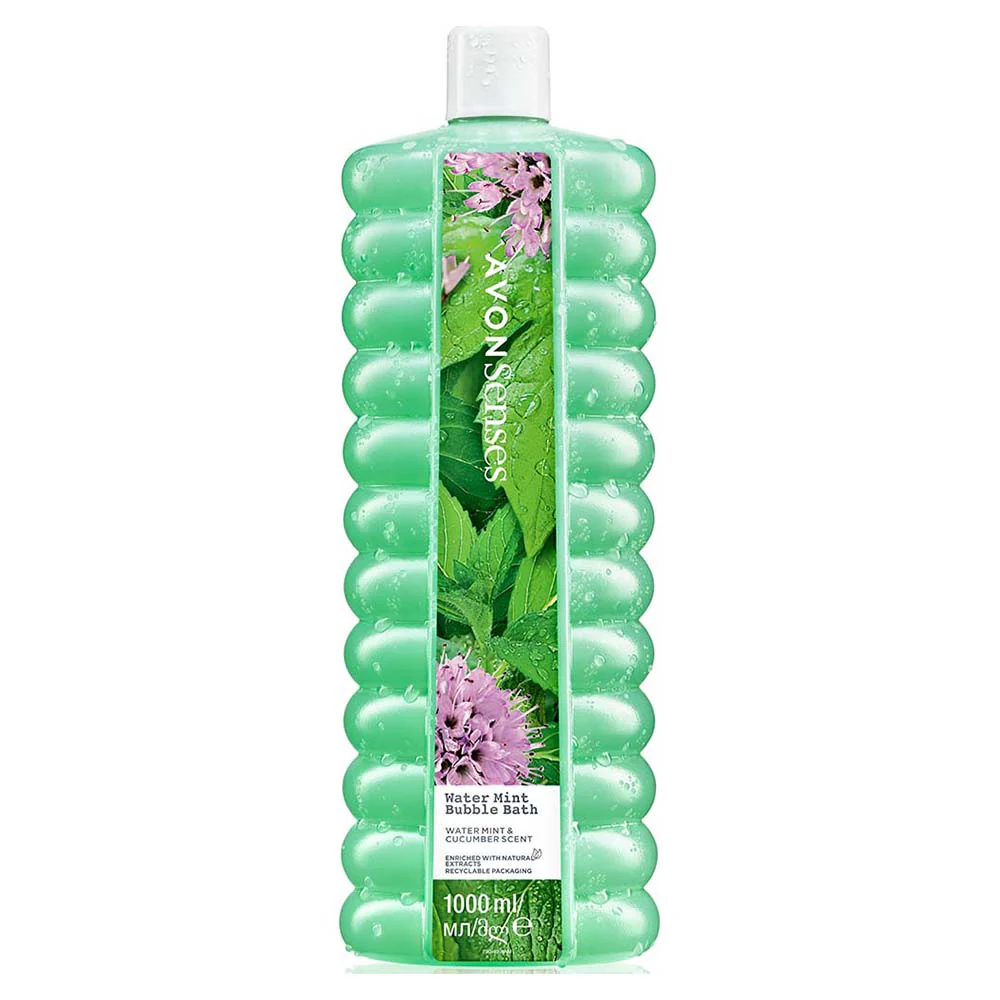 Senses Water Mint Bubble Bath 1l