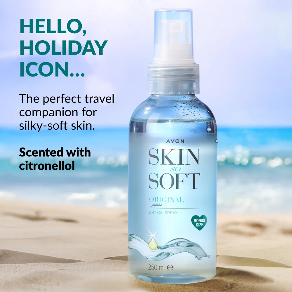 Skin So Soft Original Dry Oil Spray Bonus Size - 250ml - Image 3