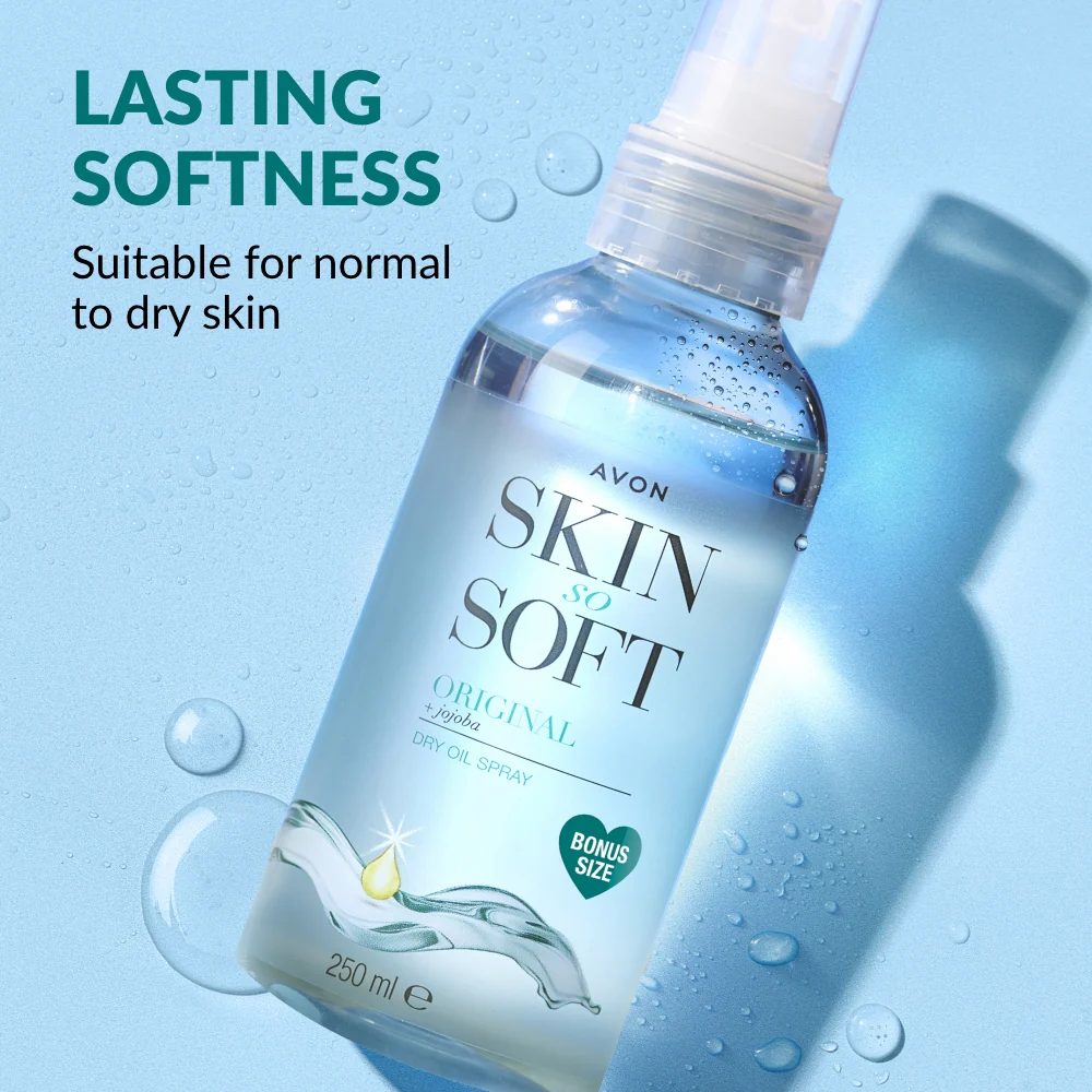 Skin So Soft Original Dry Oil Spray Bonus Size - 250ml - Image 6
